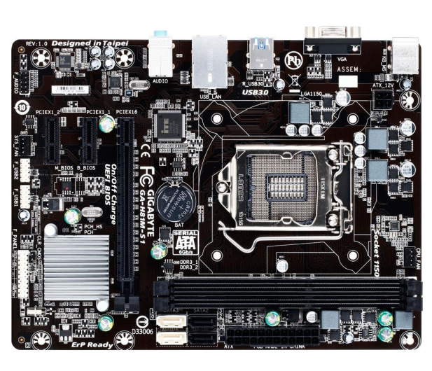 Gigabyte GA-H81M-S1 (H81 PCI-E DDR3) - 157234 - zdjęcie 2